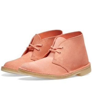 Clarks Coral Suede Desert Boots